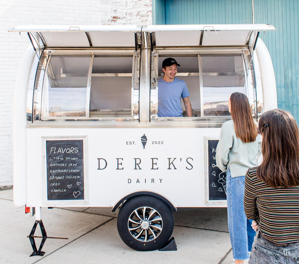 mobile boutique ice cream shop